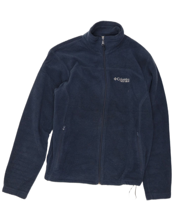Мужская флисовая куртка COLUMBIA UK 38, средний темно-синий полиэстер