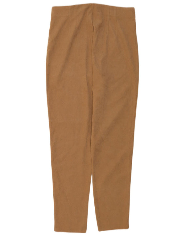 Женские узкие повседневные брюки Zara, большие W30 L28, коричневые