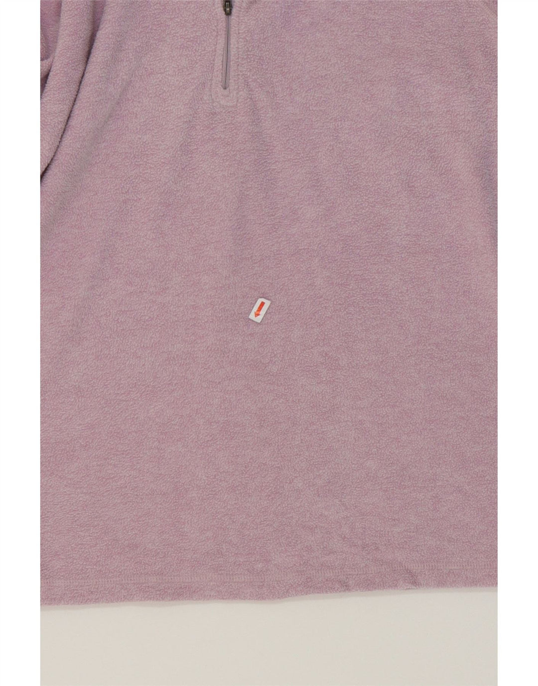 EDDIE BAUER Womens Zip Neck Fleece Jumper UK 16 Large Pink Polyester Vintage Eddie Bauer and Second-Hand Eddie Bauer from Messina Hembry 