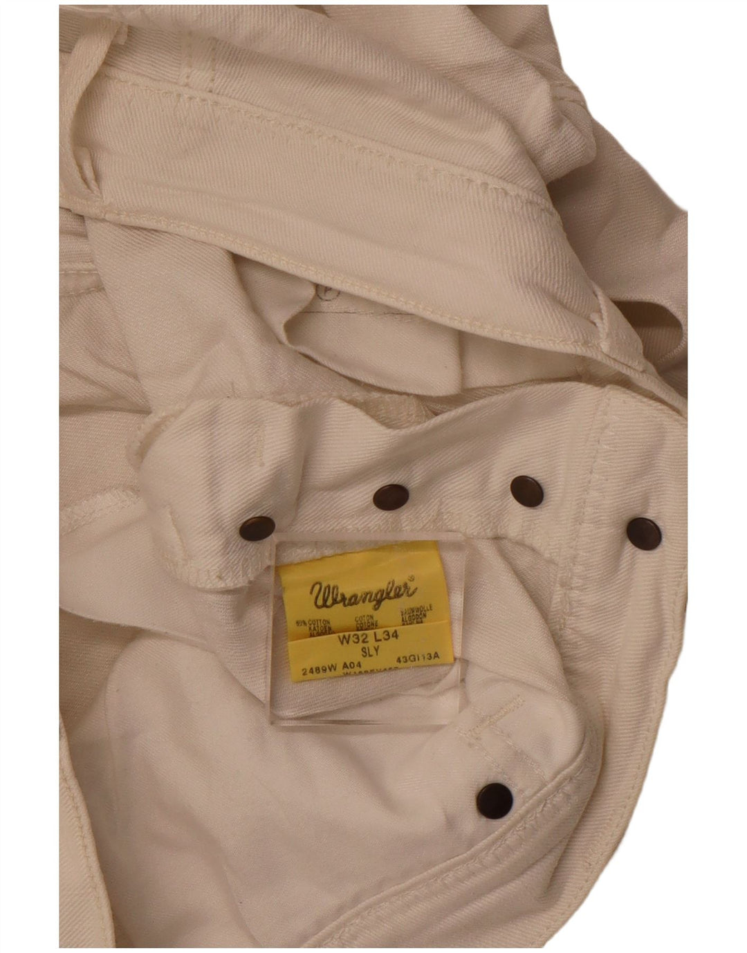 Женские джинсовые шорты Wrangler Sly W32, большой цвет, хлопок белого цвета