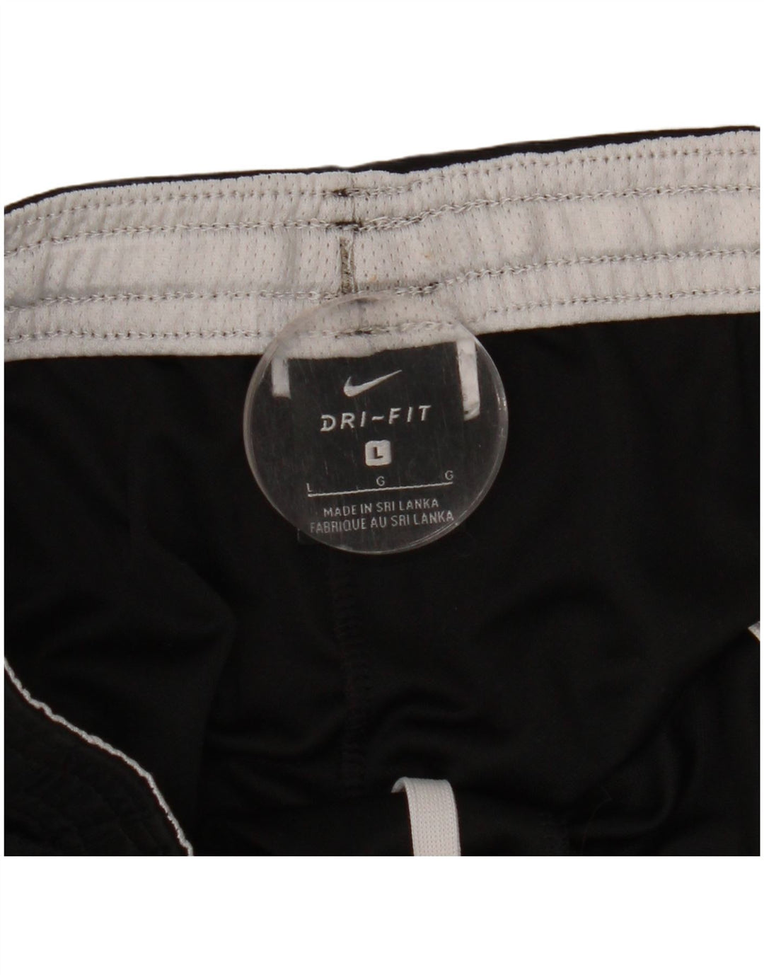 Мужские спортивные шорты NIKE Dri Fit, большие черные