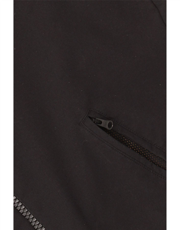 ADIDAS Мужской спортивный костюм с графическим рисунком, верхняя куртка, маленький черный нейлон с цветными блоками