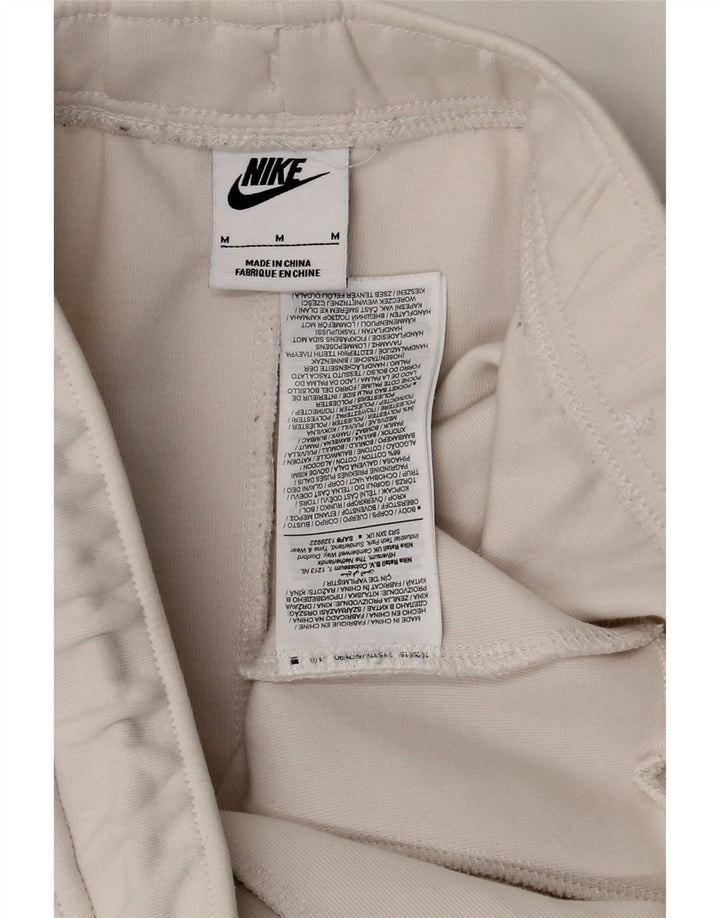 Мужские спортивные брюки Nike, джоггеры, средний размер, белый хлопок, хлопок