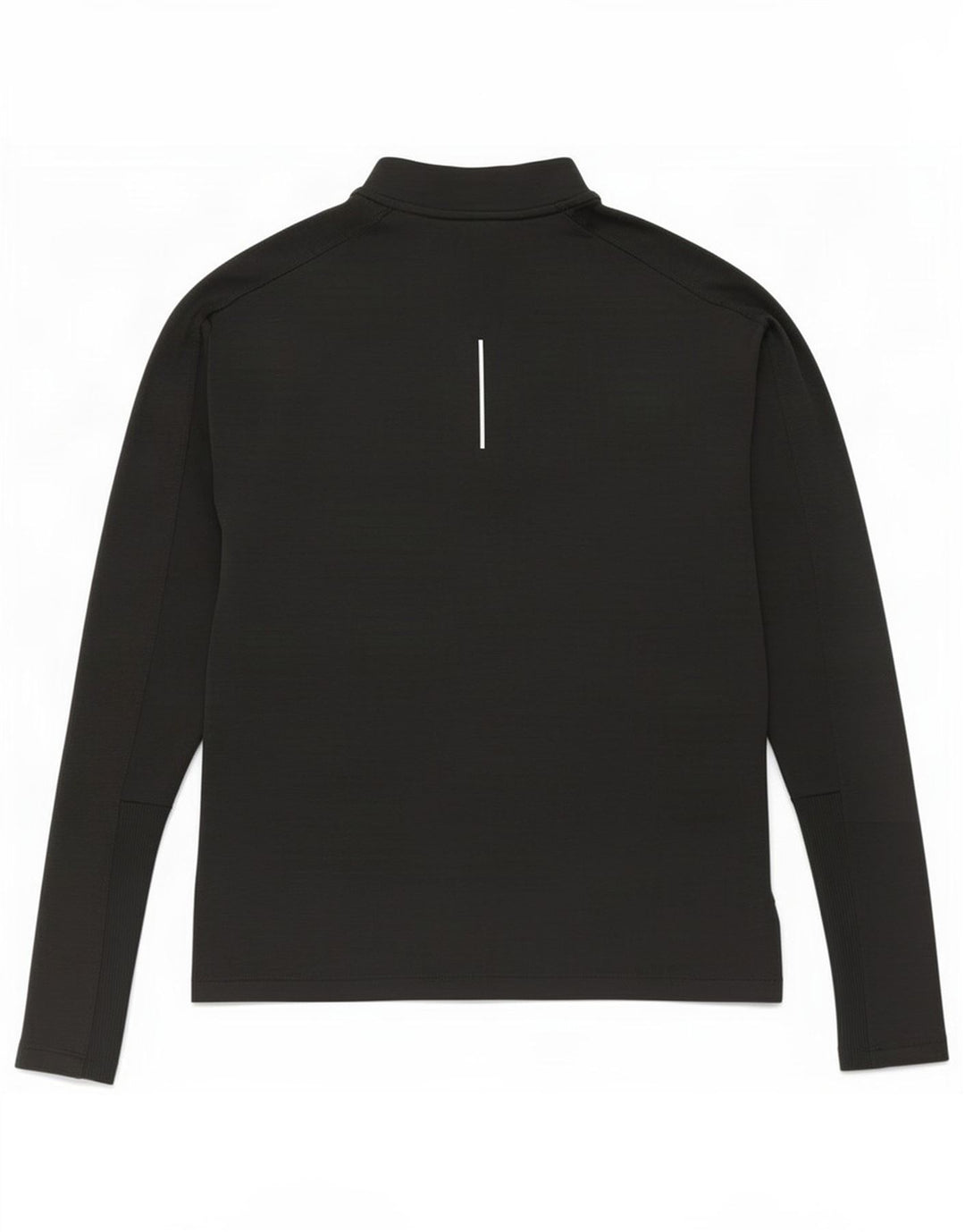 Мужской пуловер с воротником на молнии Nike Dri Fit XS, черный полиэстер