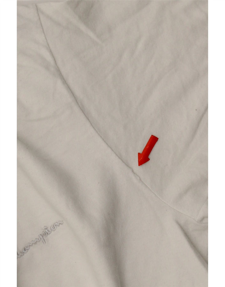 Мужская футболка Champion, маленькая белая