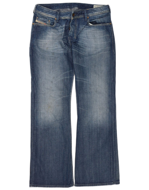 Мужские джинсы Diesel Zathan Regular Bootcut W34 L32, синие, хлопок