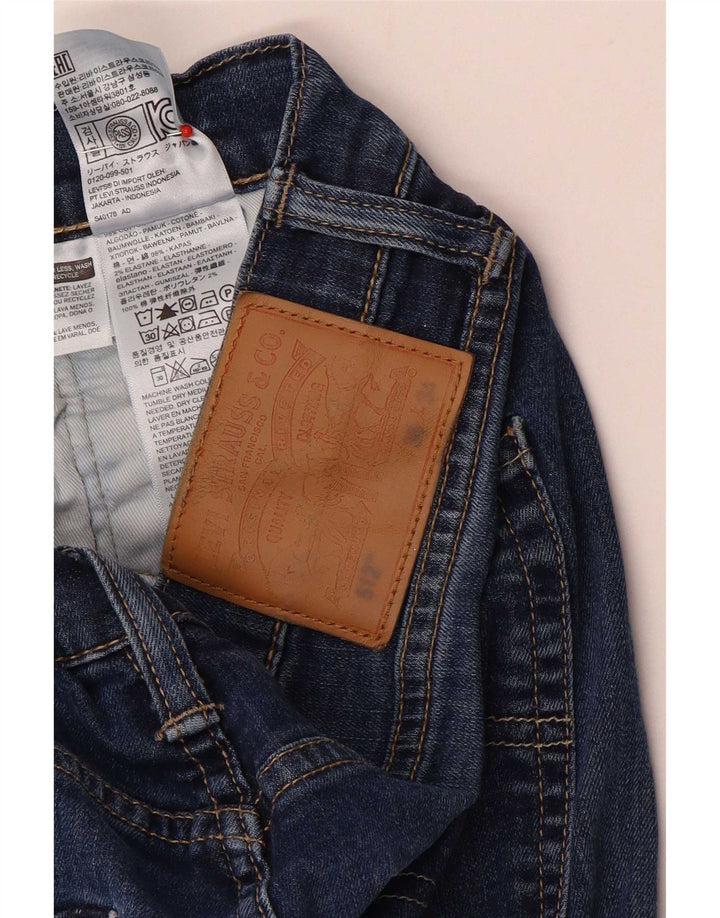 Мужские джинсы Levi's Slim 512 W36 L34 синие, хлопок