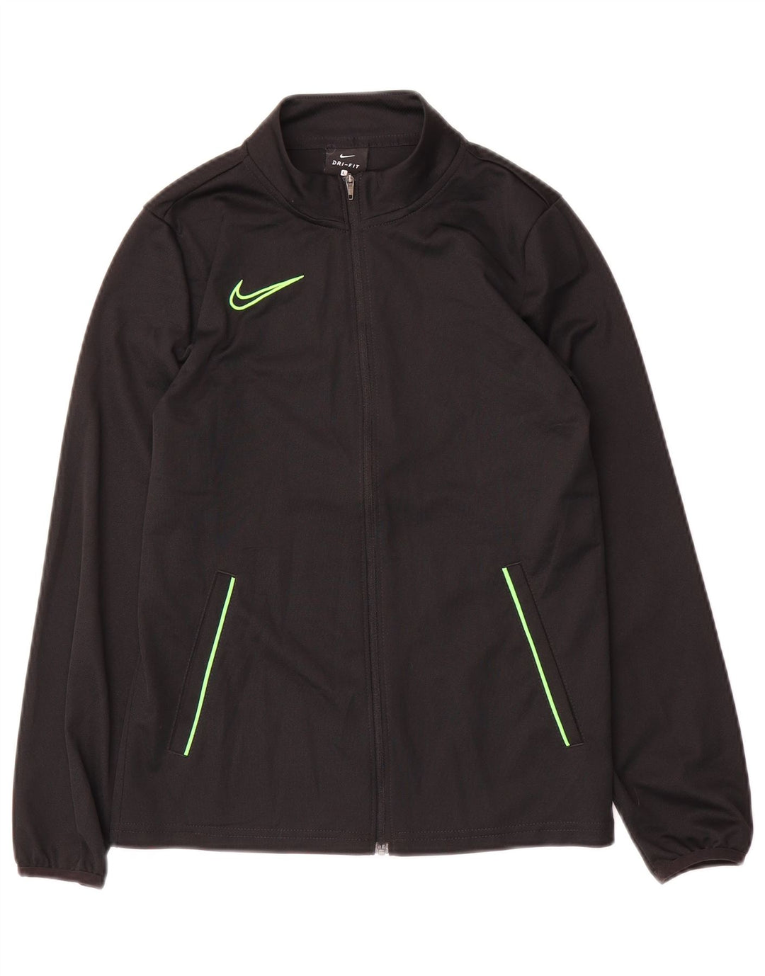 Спортивный костюм Nike для мальчиков Dri Fit, верхняя куртка, 12–13 лет, большой черный полиэстер