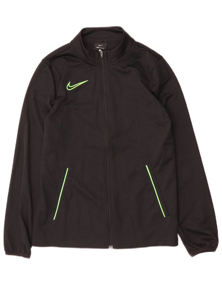 Спортивный костюм Nike для мальчиков Dri Fit, верхняя куртка, 12–13 лет, большой черный полиэстер