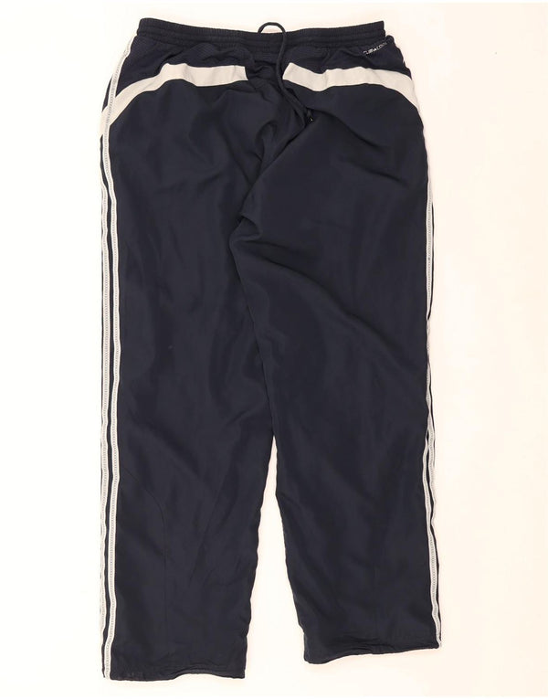 Мужские спортивные брюки Adidas Climacool 2XL темно-синие с цветными блоками