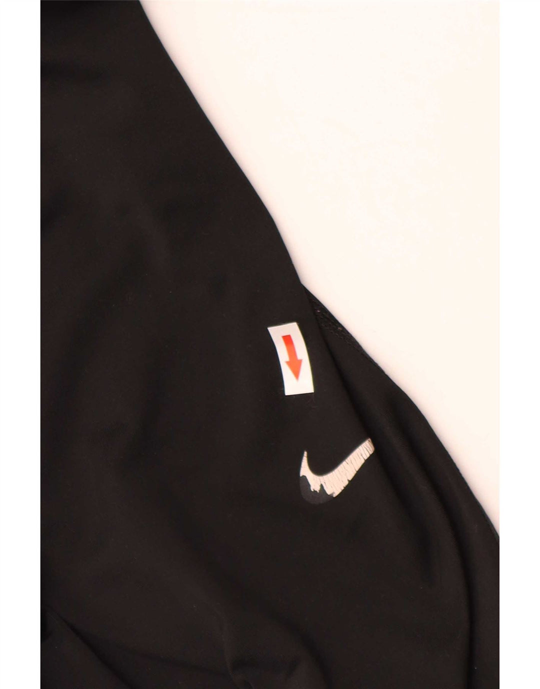 Женские леггинсы с рисунком Nike Dri Fit UK 14, средний черный, полиэстер