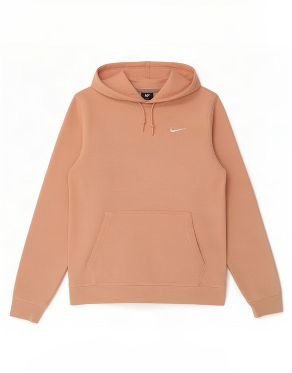 Мужской джемпер с капюшоном Nike, хлопковый цвет среднего розового цвета