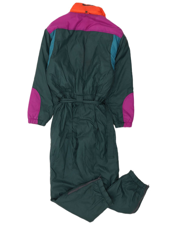 Мужской лыжный комбинезон Brugi IT 52 XL зеленый с цветными блоками из полиамида