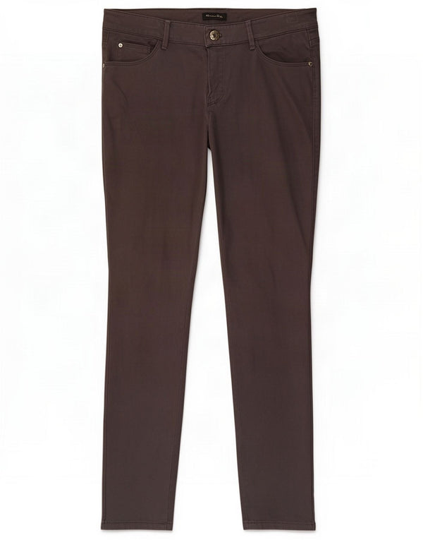 Женские повседневные брюки скинни Massimo Dutti EU 40 Medium W30 L29 Серые