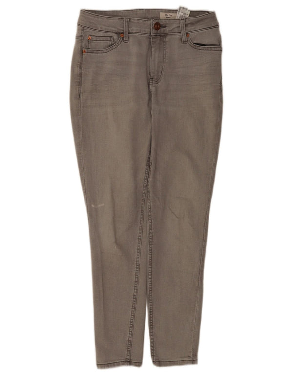 Женские джинсы скинни Marks & Spencer The Ivy UK 10, маленькие W30 L27, серый хлопок