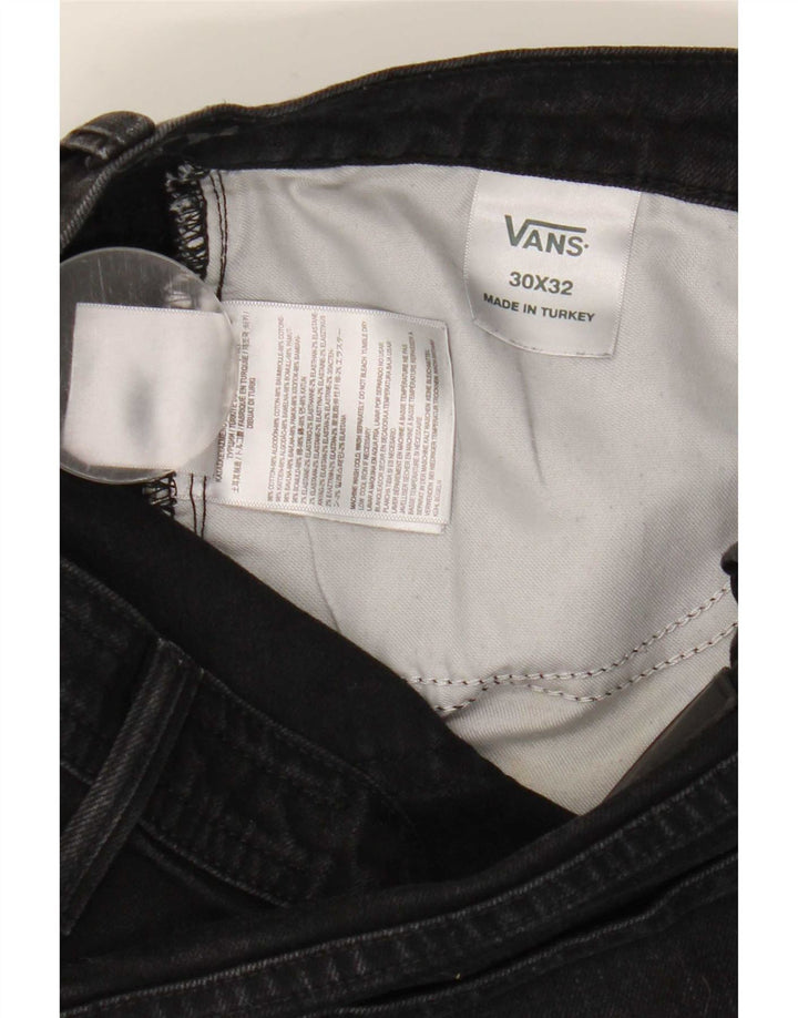 Мужские джинсы Vans Bootcut W30 L32, черный хлопок