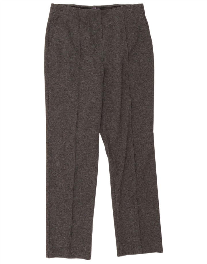 Женские прямые брюки Marks & Spencer UK 12 Medium W30 L29 Серые вискозы