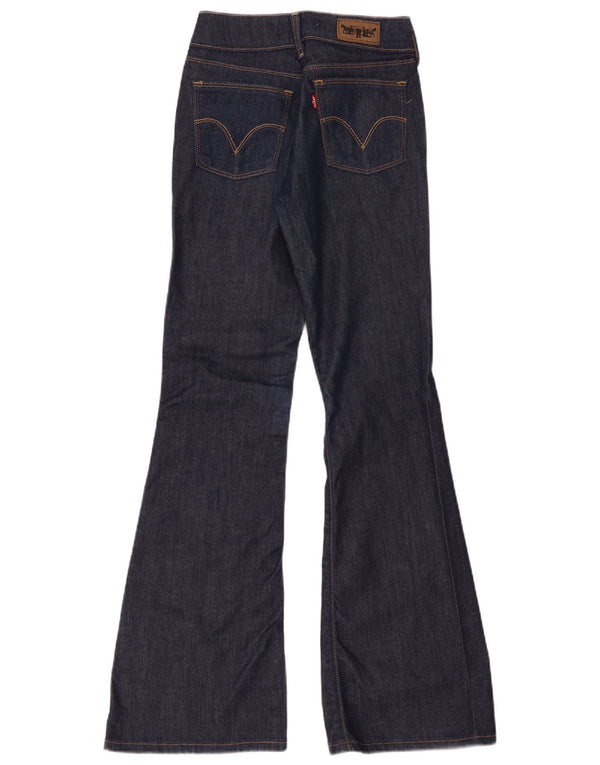 Женские расклешенные джинсы Levi's 479 Booty W27 L34, темно-синий, хлопок