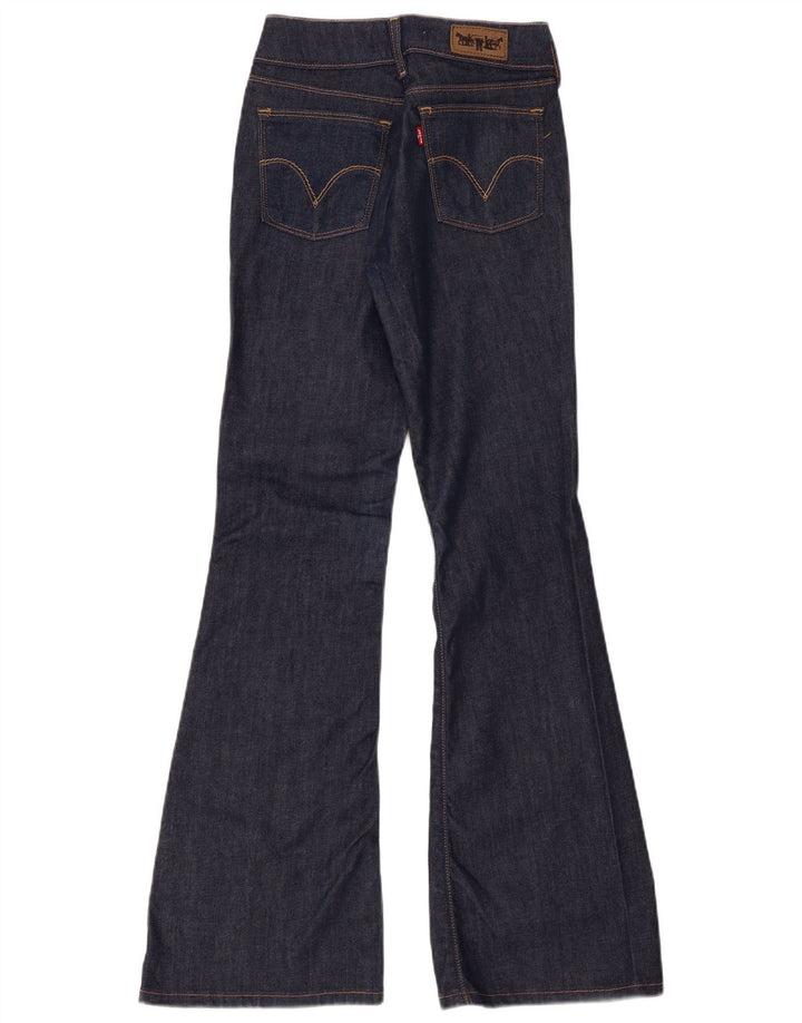 Женские расклешенные джинсы Levi's 479 Booty W27 L34, темно-синий, хлопок