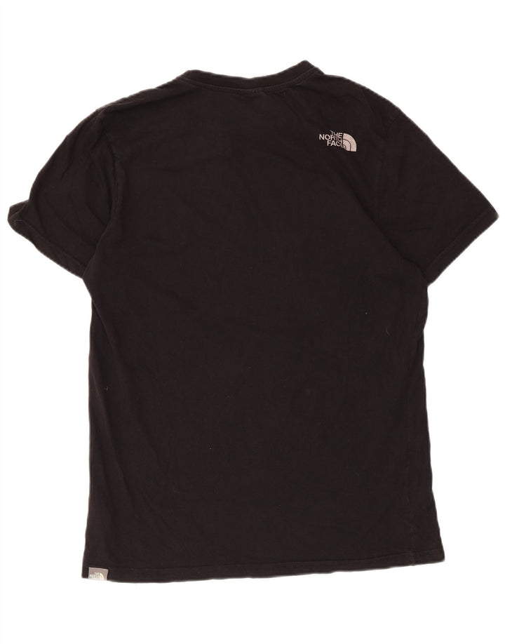 Мужская футболка The North Face, маленький черный хлопковый топ