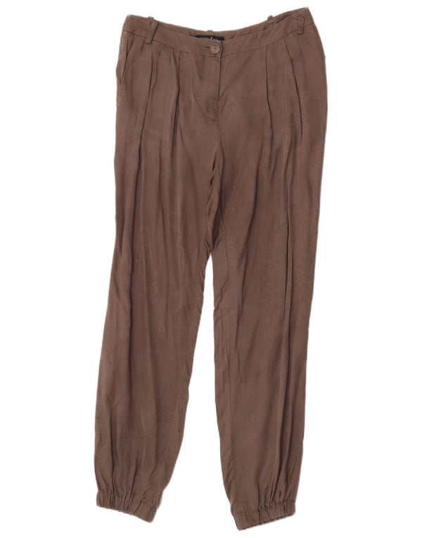 Guess Женские брюки-джоггеры повседневные IT 42 Medium W27 L29 Коричневые купро