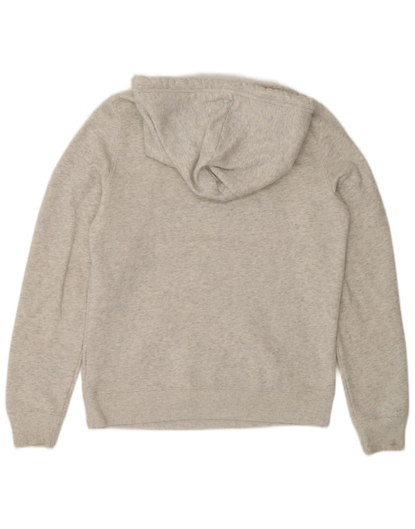 Мужской джемпер с капюшоном Hollister, маленький серый, хлопок с цветными блоками