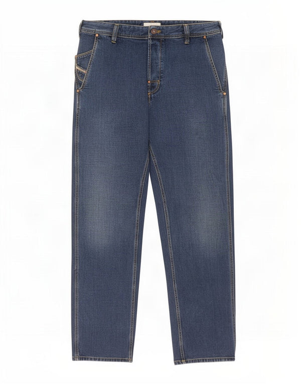 Мужские прямые джинсы Diesel Pheyo W36 L34, синие, хлопок