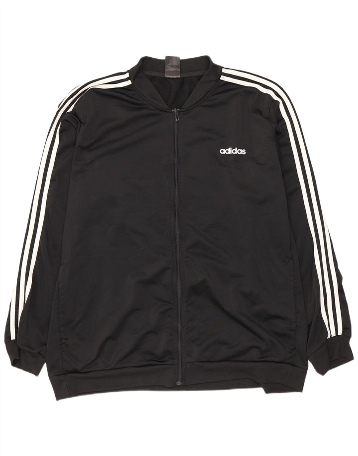 Мужской спортивный костюм Adidas 2XL, черный полиэстер