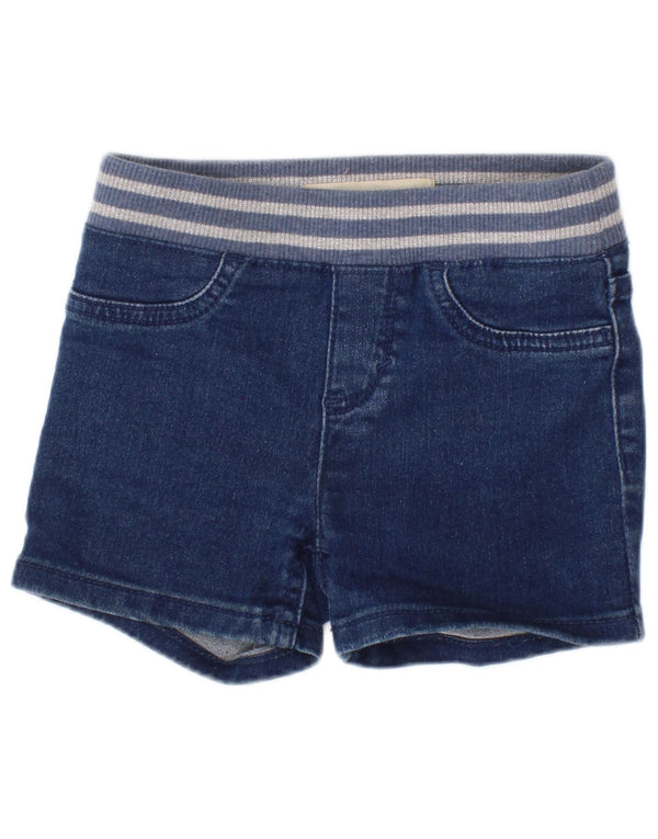 Джинсовые шорты Levi's для девочек 4–5 лет W20, хлопковые темно-синие полоски
