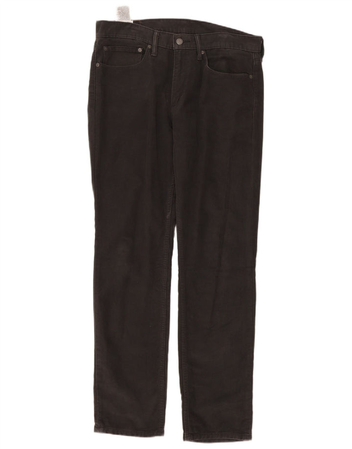 Мужские джинсы Levi's 511 Slim W34 L32 Серые хлопковые
