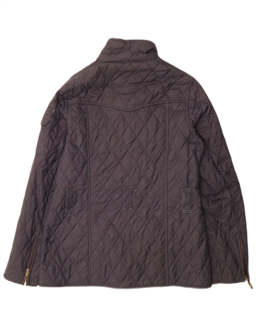 Женская стеганая куртка Barbour UK 12 средний темно-синий полиамид