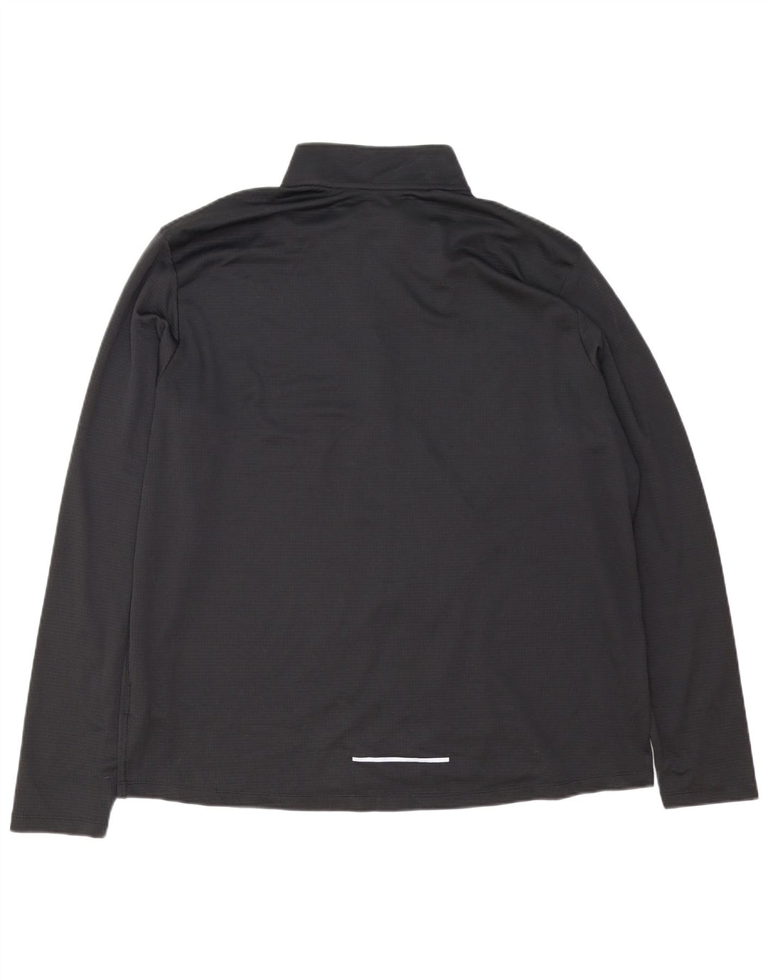 Мужской пуловер с воротником на молнии Nike Dri Fit 2XL, черный полиэстер