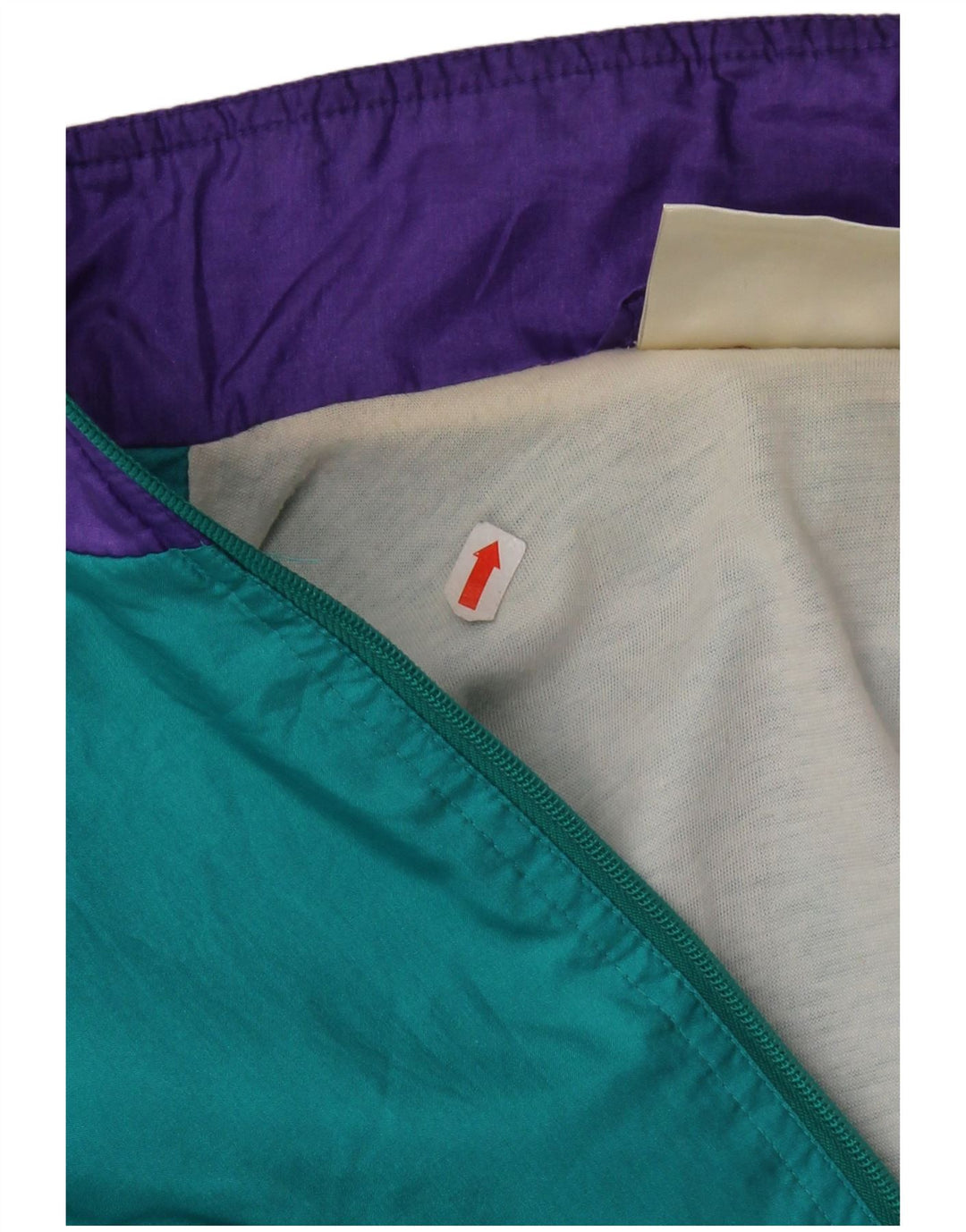 Мужской спортивный костюм Adidas в стиле ретро, верхняя куртка UK 36/38, маленький бирюзовый полиамид