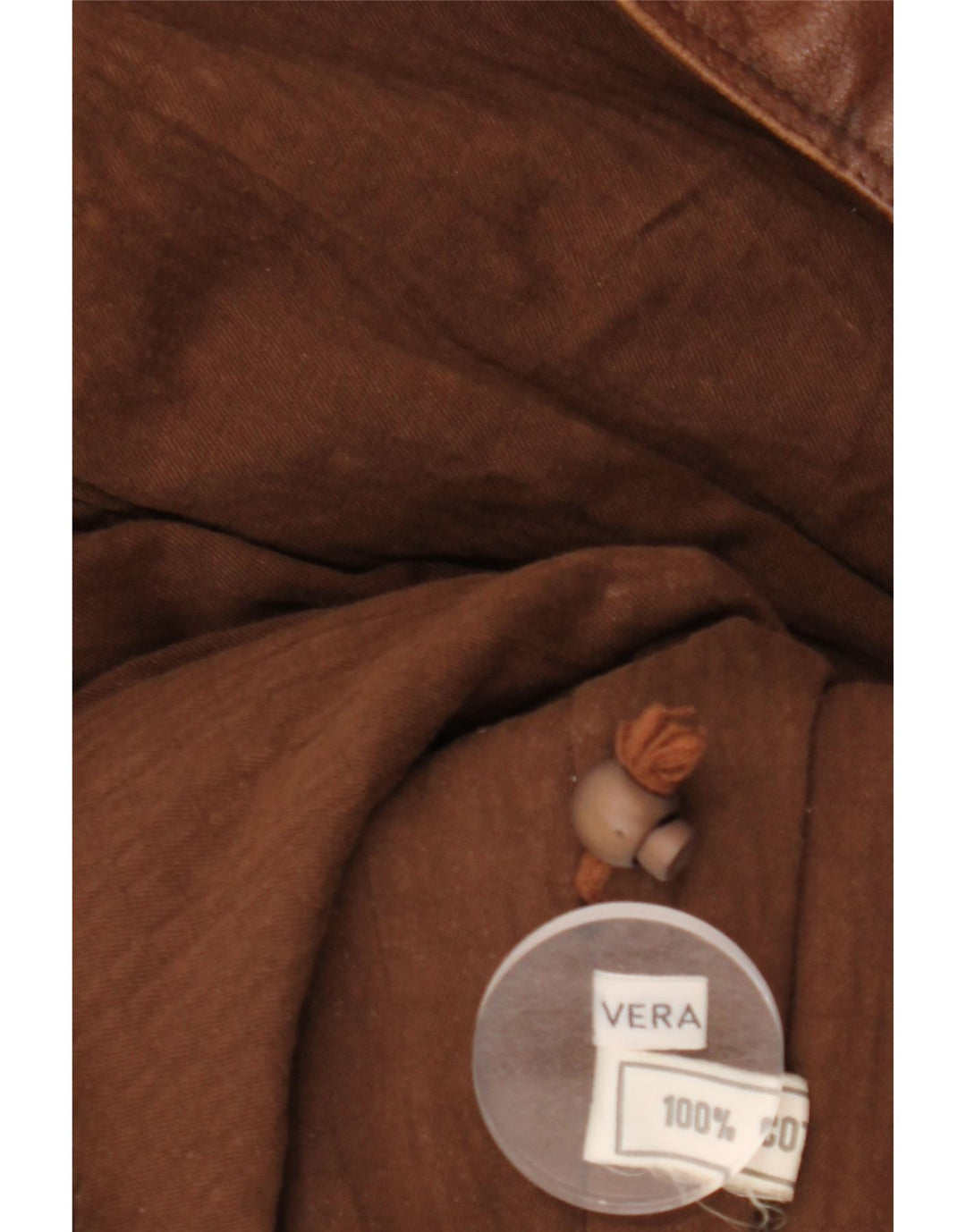 Мужская кожаная куртка VINTAGE UK 42 XL коричневая кожа