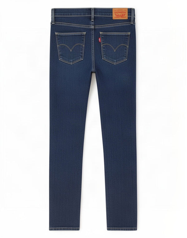 Женские джинсы скинни Levi's W25 L26, синие, хлопок