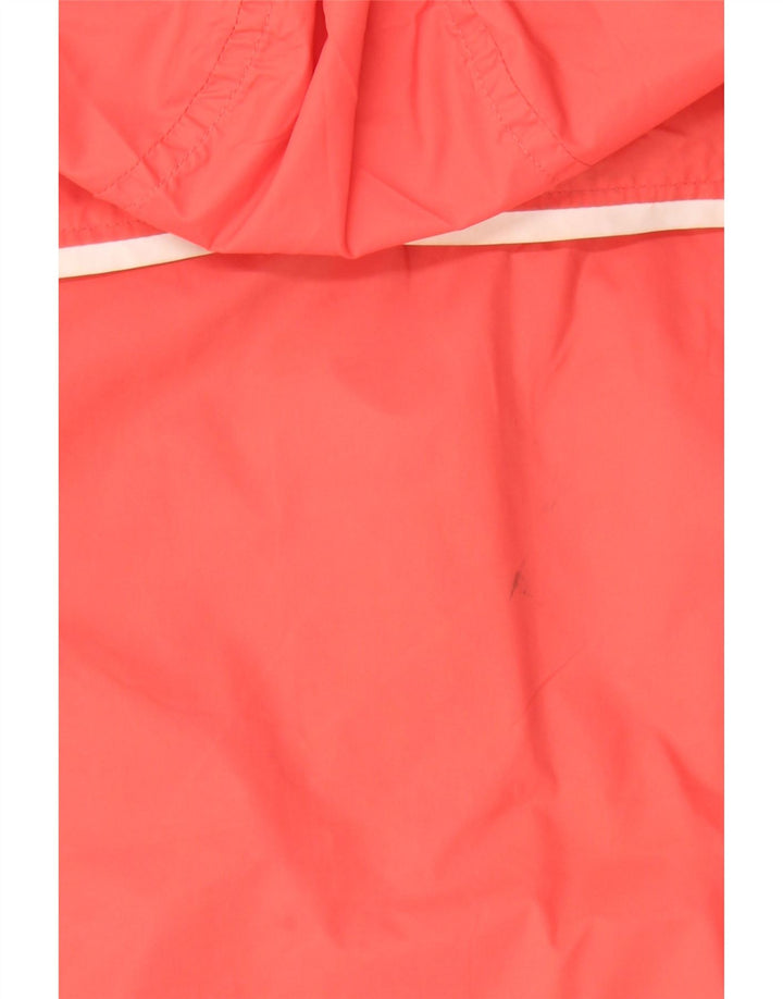 COLUMBIA Womens Hooded Rain Jacket UK 14 Medium Pink Nylon Vintage Columbia and Second-Hand Columbia from Messina Hembry 