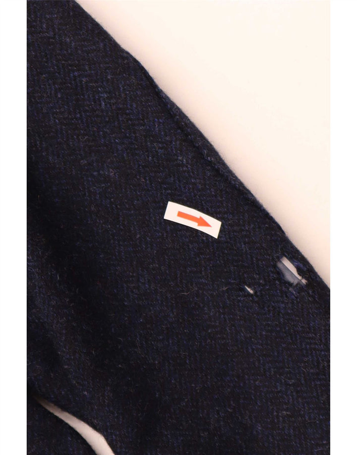 Мужской пиджак Marks & Spencer с 2 пуговицами, Великобритания 48, 2XL, темно-синий, шерстяной