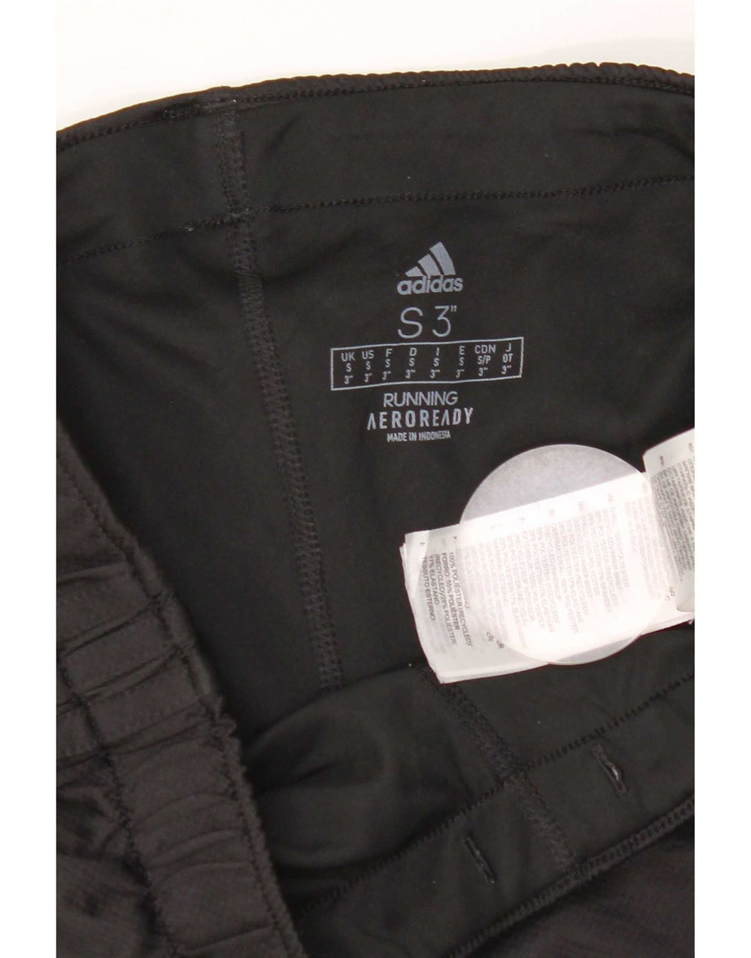 Мужские спортивные шорты Adidas Aeroready, маленькие черные из полиэстера
