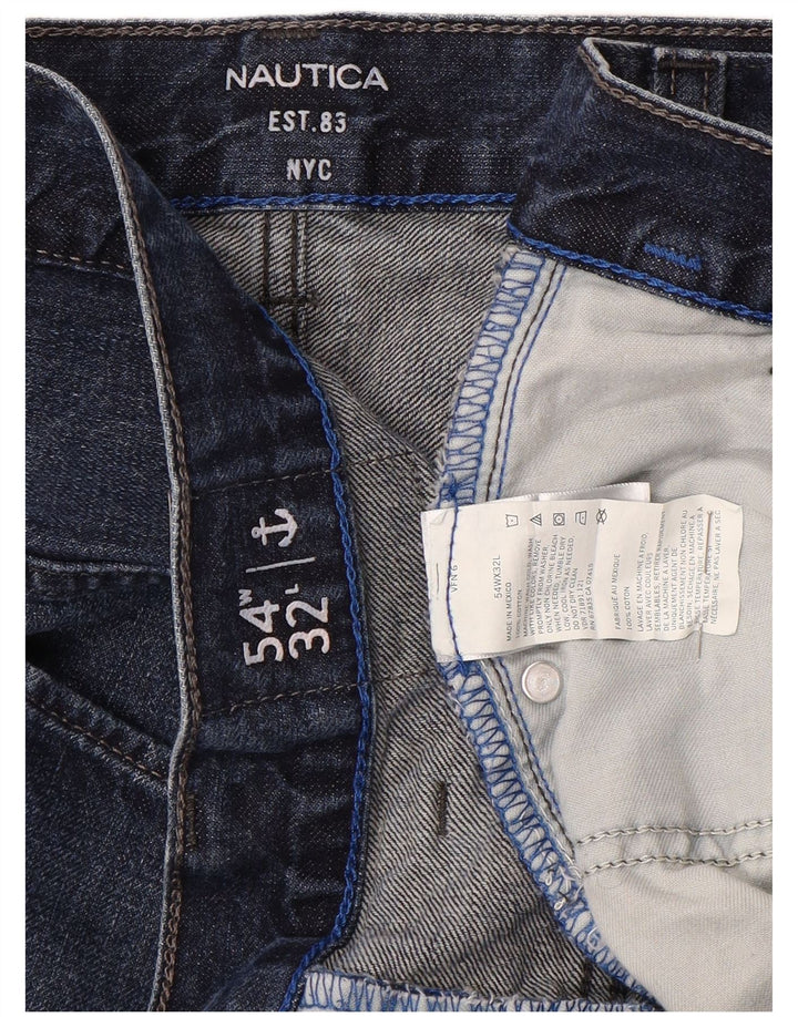 Мужские прямые джинсы NAUTICA W54 L32, синие, хлопок