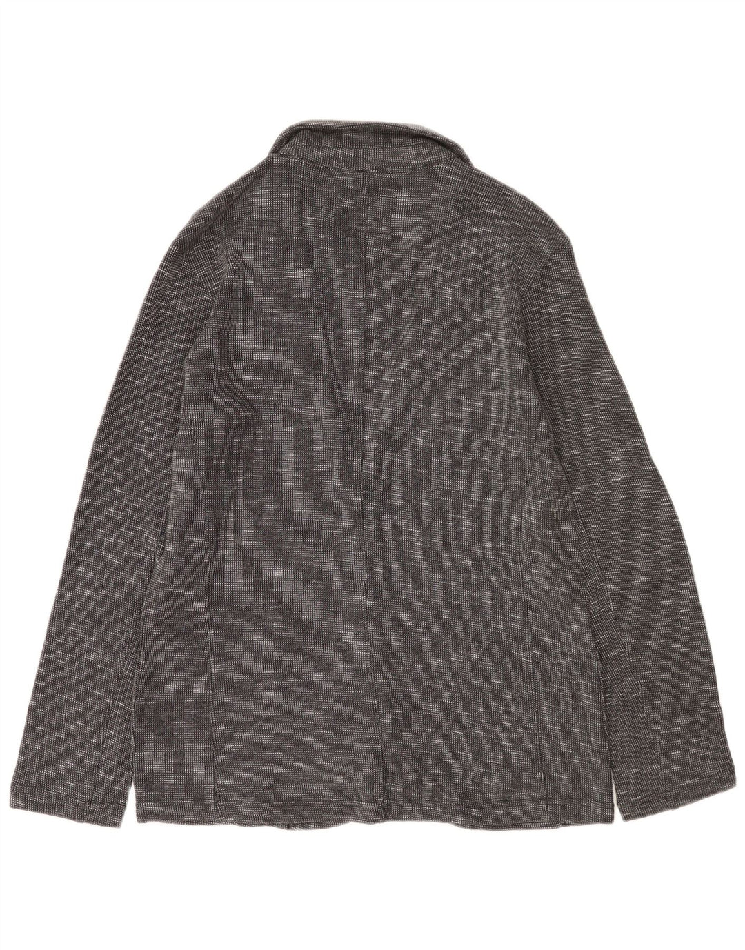 Мужской пиджак Carrera на 2 пуговицах, Великобритания 38, средний серый хлопок в крапинку