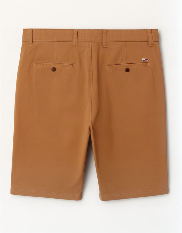 Мужские шорты чинос Tommy Hilfiger Medium W32 Коричневые хлопковые