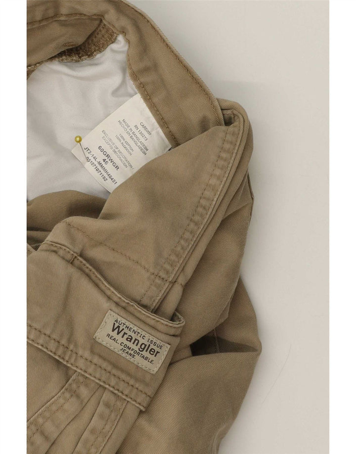 Мужские шорты-карго Wrangler W46 3XL, хаки, хлопок