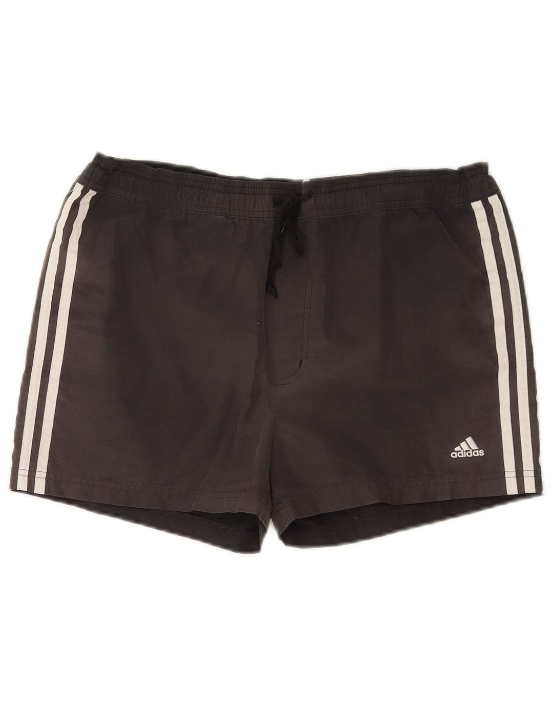 Мужские купальники Adidas среднего черного цвета из хлопка