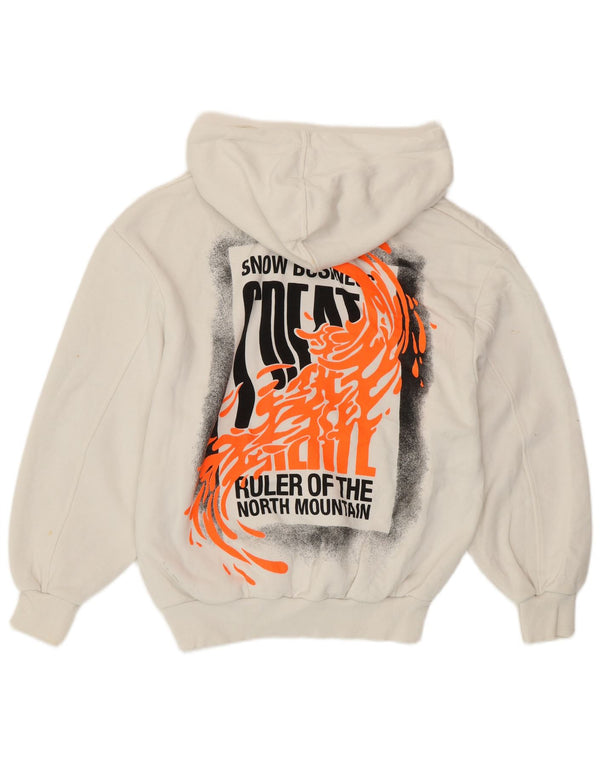 Женский джемпер с капюшоном ZARA Frozen Graphic UK 10, маленький белый