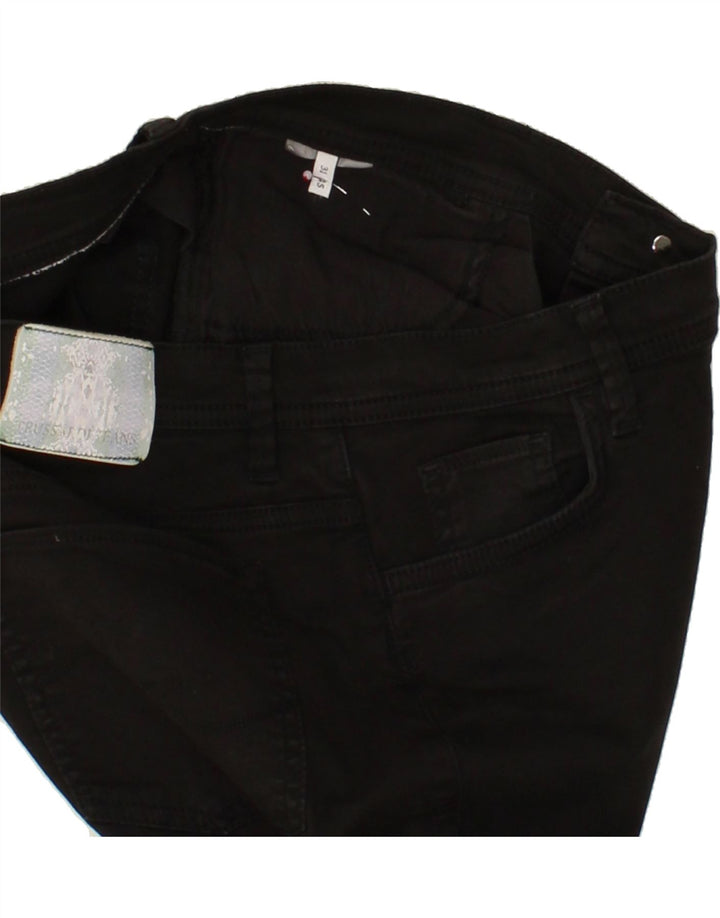TRUSSARDI Womens Slim Jeans W31 L26 Black Vintage Trussardi and Second-Hand Trussardi from Messina Hembry 