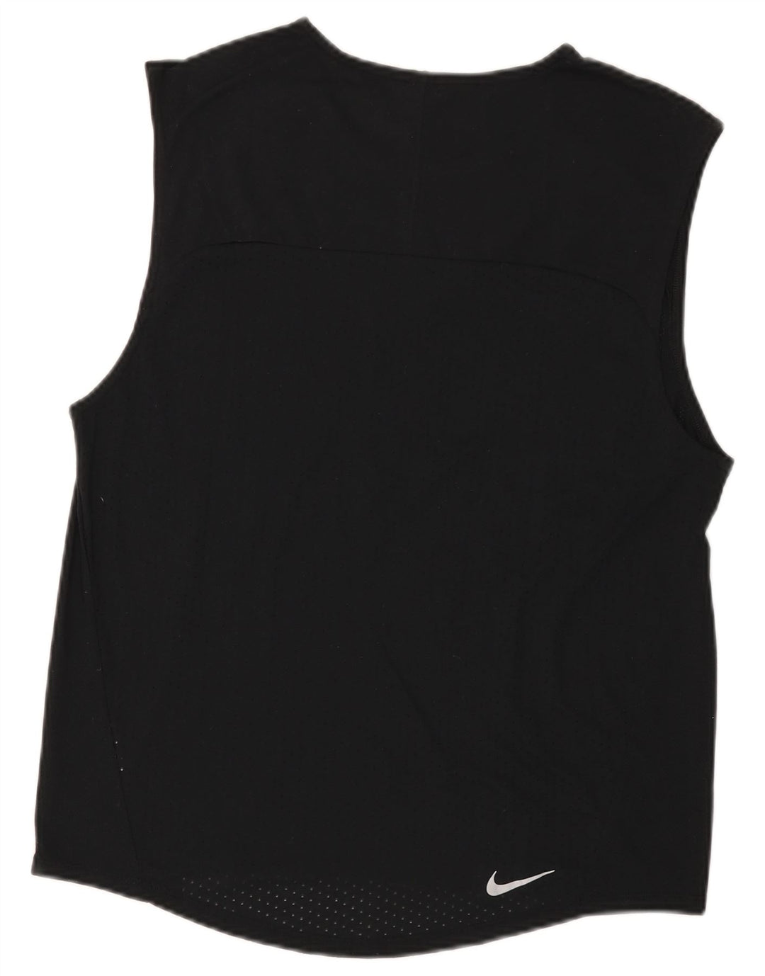 Мужской жилет Nike Dri Fit, средний черный полиэстер