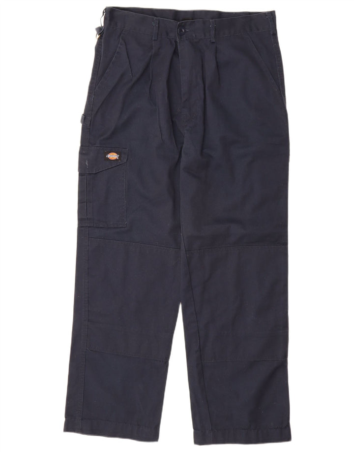 Мужские брюки-карго Dickies W34 L30 темно-синие из полиэстера
