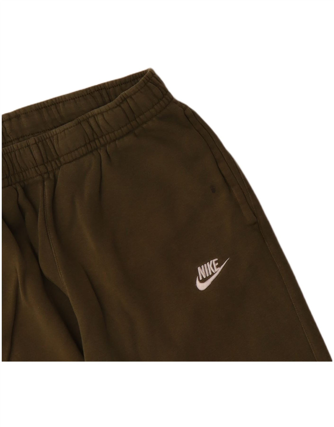 Мужские спортивные брюки NIKE, брюки-джоггеры, маленький цвет хаки, хлопок