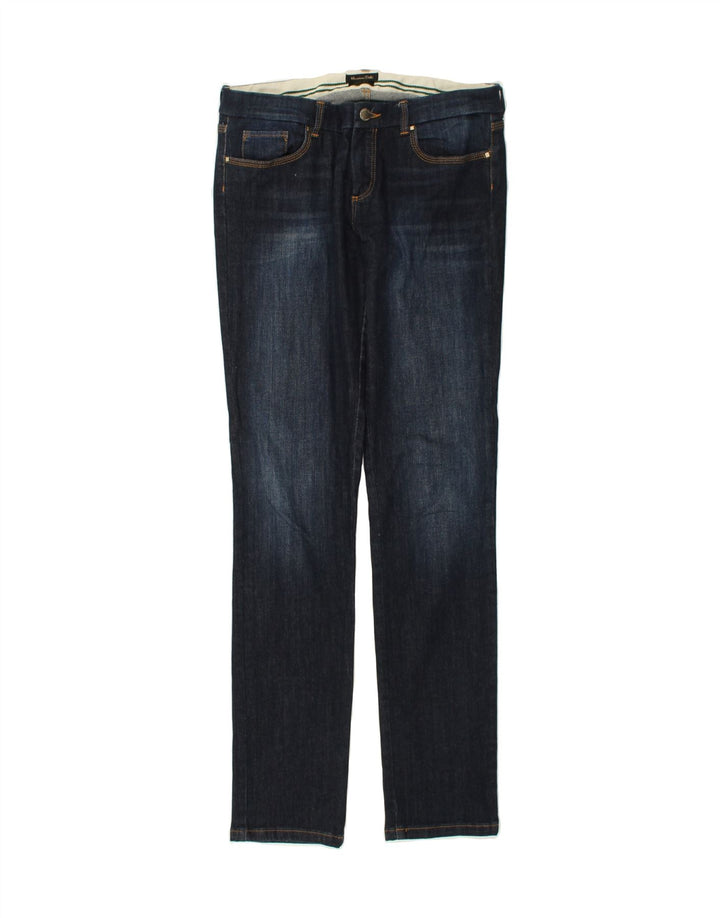 MASSIMO DUTTI Womens Slim Jeans EU 40 Medium W28 L32  Navy Blue | Vintage Massimo Dutti | Thrift | Second-Hand Massimo Dutti | Used Clothing | Messina Hembry 