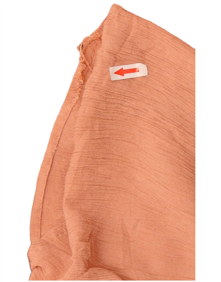 Женская макси-юбка Zara XS W24 Оранжевая